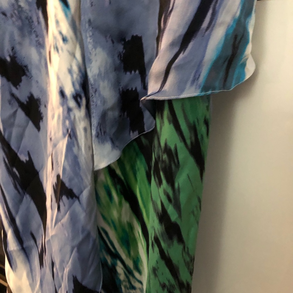 BCBG MaxAzria Dress ⭐️ strapless silk asymmetrical NWT - Picture 9 of 10